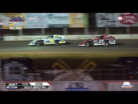 KRA Speedway 7/28/22 WISSOTA Midwest Modified Highlight - dirt track racing video image