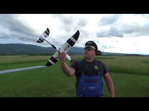 H-King Super Kinetic Sport Glider 815mm PNF Maiden flight - UC3RiLWyCkZnZs-190h_ovyA