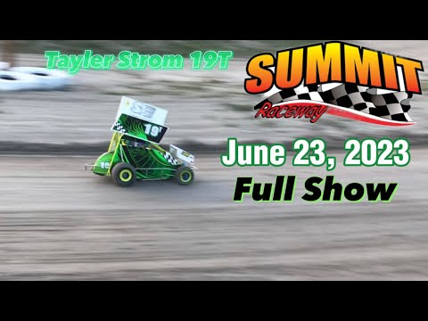 Dirt Track Racing Full Show | Summit Raceway Elko, NV | June 23. 2023 | - dirt track racing video image