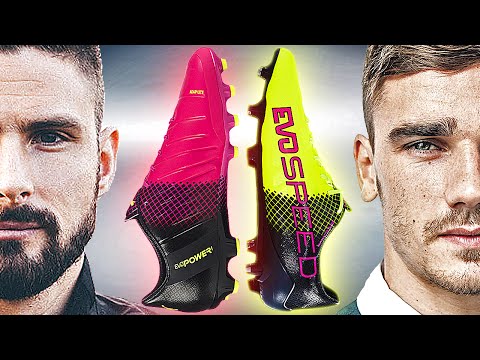 Griezmann vs Giroud EURO 2016 Boot Battle: Puma evoSPEED 1.5 vs evoPOWER 1.3 Tricks - Review - UCC9h3H-sGrvqd2otknZntsQ