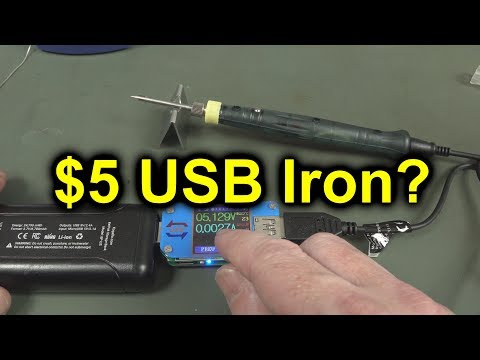 EEVblog #1113 - Is a $5 USB Soldering Iron Useful? - UC2DjFE7Xf11URZqWBigcVOQ