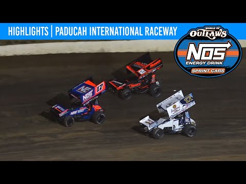 World of Outlaws NOS Energy Drink Sprint Cars | Paducah Int'l Raceway | April 19, 2024 | HIGHLIGHTS - dirt track racing video image