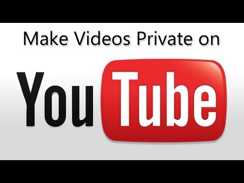 How To Make YouTube Videos Private - UCXAHpX2xDhmjqtA-ANgsGmw