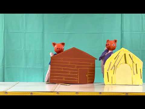 ２歳児クラス動画配信第２弾 人形劇 『さんびきのこぶた』