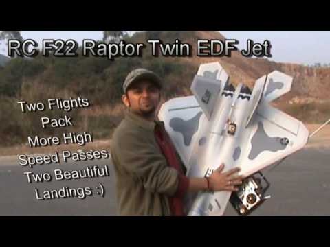 RC F22 Raptor EDF Awesome Twin Flight Pack - UCsFctXdFnbeoKpLefdEloEQ