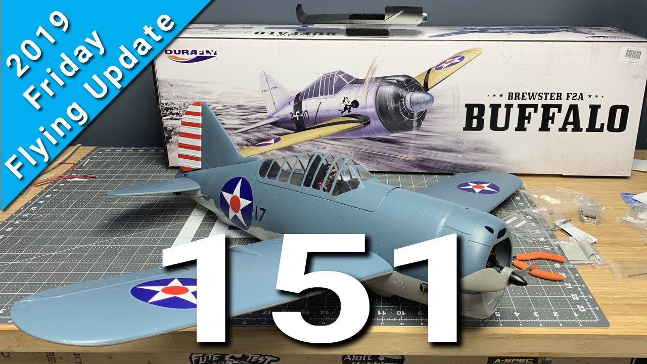 Durafly Brewster F2A Buffalo - Update 151 | Racer.lt