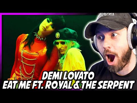 Demi But METAL | "Demi Lovato - EAT ME feat. Royal & the Serpent (Live Performance)" REACTION