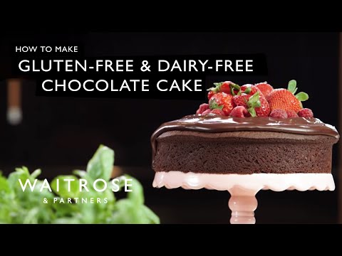 Gluten-free and Dairy-free Chocolate Cake | Waitrose - UCFNJOpACpCFRH_Fm_66L3iw