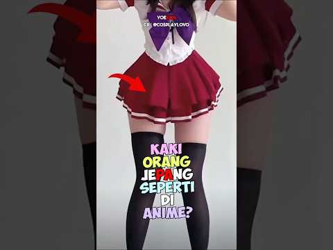 Kenapa Kaki Orang Jepang Mirip di Anime 😛