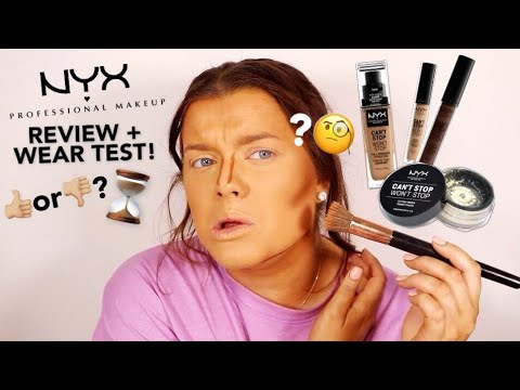 NYX CANT STOP WONT STOP COLLECTION • REVIEW + WEAR TEST! | Rachel Leary - UC-Um2u0Agv8Q-OhjO6FZk1g