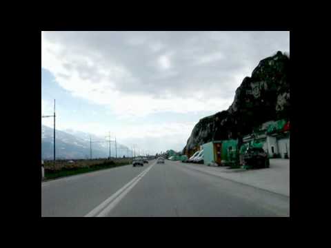 Switzerland 76 (Camera on board) Sierre (VS) to Sion [HD] - UCEFTC4lgqM1ervTHCCUFQ2Q