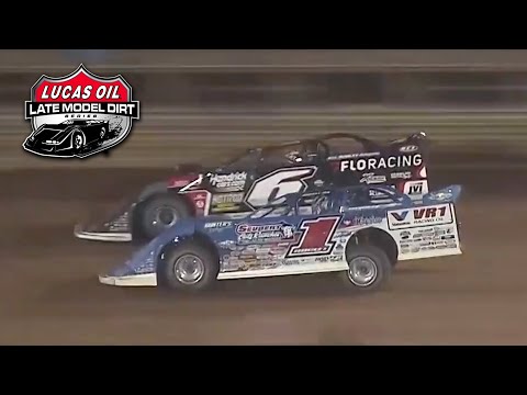 Kyle Larson Battles For Hillbilly Hundred Victory | Lucas Oil Late Model Dirt Series 9.29.2022 - dirt track racing video image