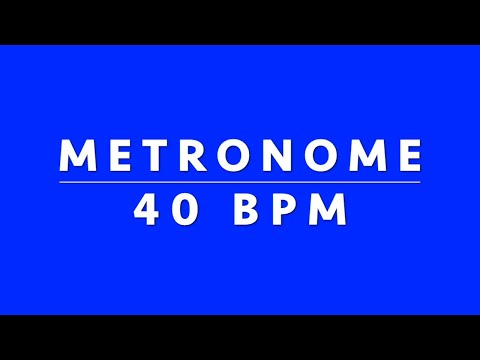 40 BPM  -  moonlight metronome