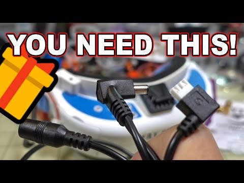 You Need This FPV Cable!  // SLAYTECH Fatshark Extension Cable  - UCnJyFn_66GMfAbz1AW9MqbQ