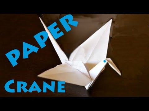 How to Make a Paper Crane (Origami) - Rob's World - UCGCo75oFuO_g6dqxtLZwu7g