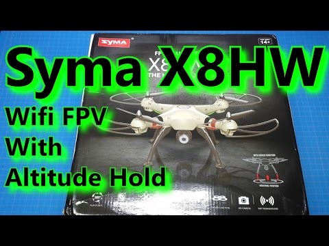 Syma X8HW - WiFi FPV and Altitude Hold - UCBGpbEe0G9EchyGYCRRd4hg
