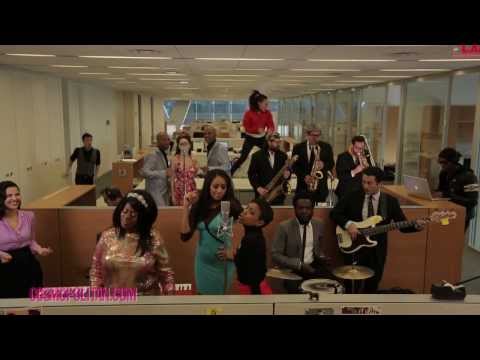 Postmodern Jukebox One Take 2013 Mashup: Just Another Day at the Office - UCORIeT1hk6tYBuntEXsguLg