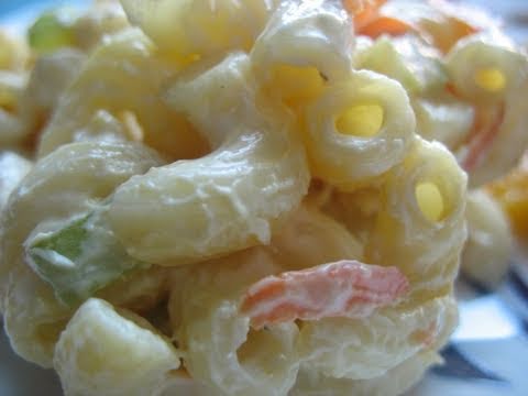 How to Make Macaroni Salad -- Hawaiian Style - with CookingAndCrafting - UCdZSroWwiRMMQQ0CwF5eXYA