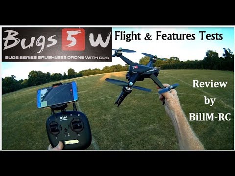 MJX Bugs 5W B5W Brushless GPS FPV drone review - Flight & Features tests (Part II) - UCLnkWbYHfdiwJEMBBIVFVtw