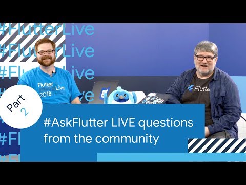 Origin of Flutter, Dart 2.0, E-Commerce with Flutter, & More (#AskFlutter at Flutter Live) - UC_x5XG1OV2P6uZZ5FSM9Ttw