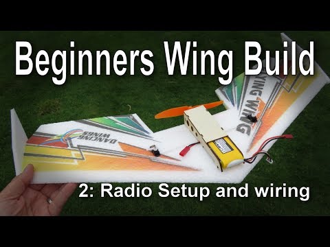 (2/3) Wing Build for Beginners - Radio setup, FrSky MSR and wiring - UCp1vASX-fg959vRc1xowqpw