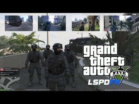 GTA 5 - LSPDFR - EPiSODE 12 - LET'S BE COPS - LAPD SWAT(GTA 5 PC POLICE MODS) - UCbItyvYa6cqvqtwlU2E9-wA