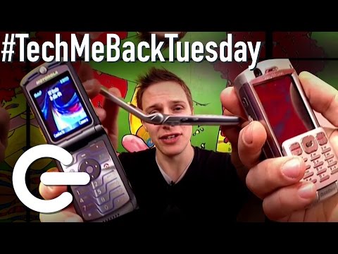 2006's Cutting Edge Mobile Phones - The Gadget Show #TechMeBackTuesday - UCOZlALOP7ZqodgQgH4BybqA