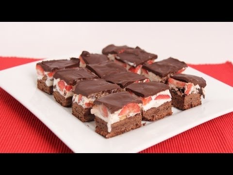 Brownie Ice Cream Bars Recipe - Laura Vitale - Laura in the Kitchen Episode 628 - UCNbngWUqL2eqRw12yAwcICg