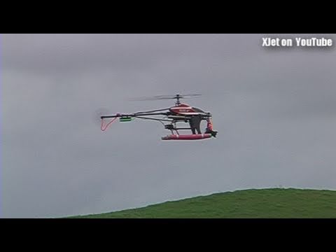 Large gas-powered RC model helicopter used as a camera platform - UCQ2sg7vS7JkxKwtZuFZzn-g