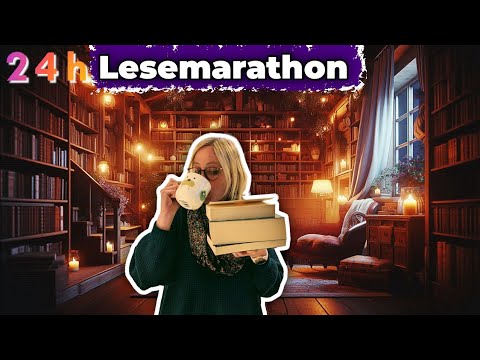 24 Stunden Lesemarathon - Ich lese 24 Stunden die Bücher der 24 für 2024 Challenge