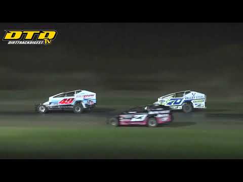 Can-Am Speedway | DIRTcar 358-Modified Season Opener Feature Highlights | 4/28/23 - dirt track racing video image