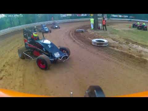 Wingless Wednesday Action-Shellhammer Dirt Track-5/24/23 - dirt track racing video image