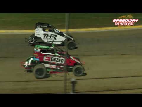 Midgets Race 3 16th November 2024 - dirt track racing video image