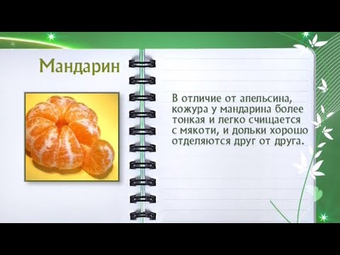 Кулинарная энциклопедия - Мандарин - Часть 2 - UC7XBjhXnmmXFsxmnys9PmDQ