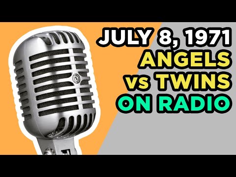 California Angels at Minnesota Twins - Radio Broadcast video clip