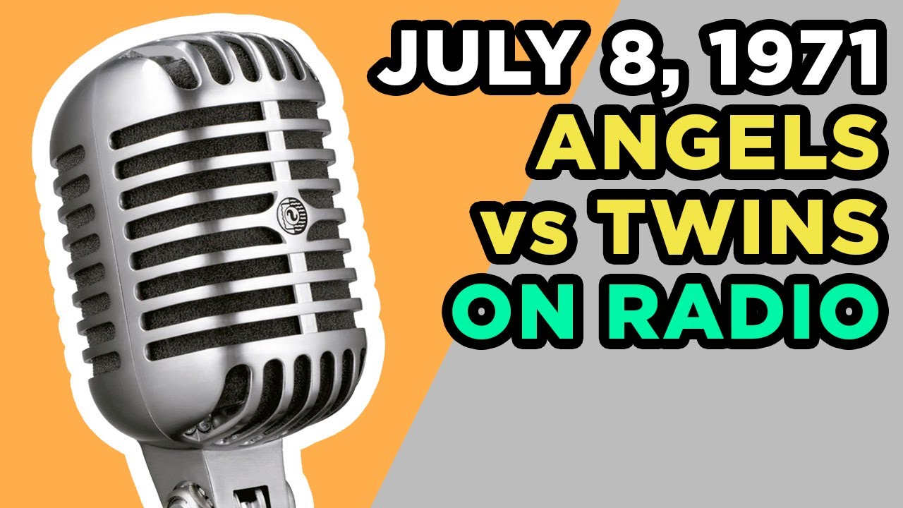 California Angels at Minnesota Twins - Radio Broadcast video clip