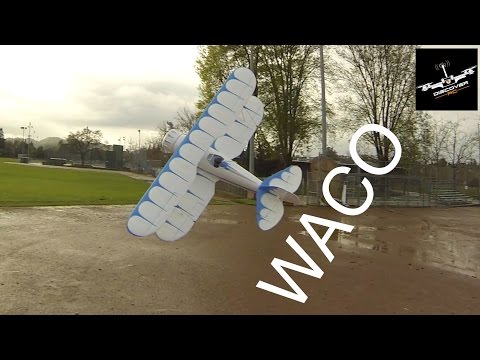 UMX Waco BL Flown Again | Basic Aerobatics - UCKqpeIILaupg-SvrIstn-yA