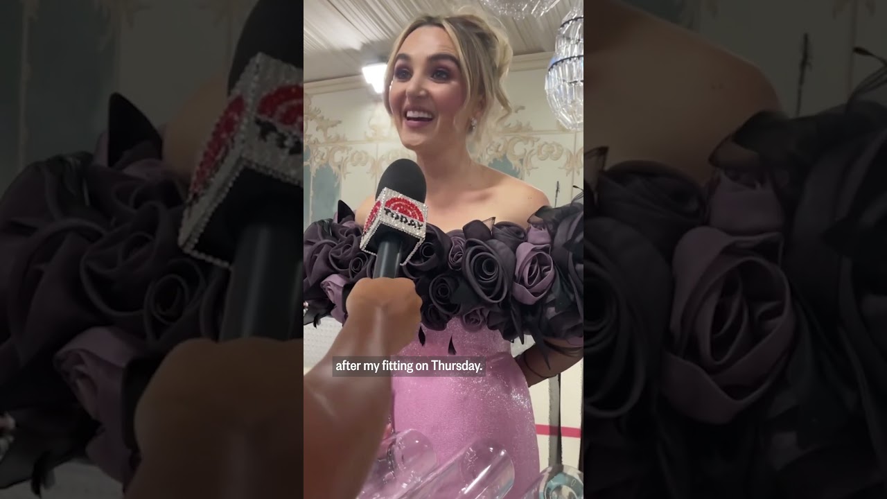 Chloe Fineman had to see a chiropractor to get into her Met Gala dress