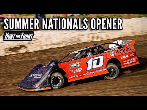 On the Hell Tour! Joseph Goes Summer Nationals Racing at Peoria Speedway - dirt track racing video image