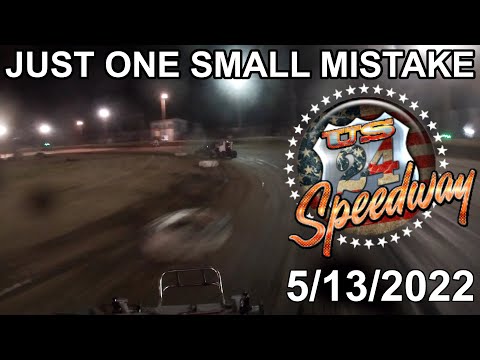 JUST ONE SMALL MISTAKE - Micro Sprint Racing at US 24 Speedway for Night 2 of the A Class Clash - dirt track racing video image
