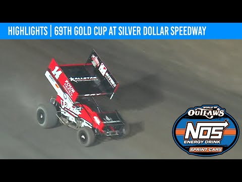 World of Outlaws NOS Energy Drink Sprint Cars | Silver Dollar Speedway | Sept. 9, 2023 | HIGHLIGHTS - dirt track racing video image