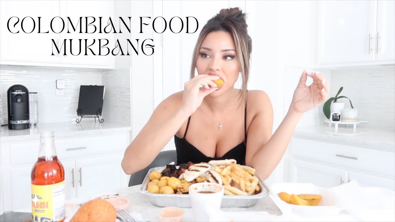 COLOMBIAN FOOD MUKBANG *I ALMOST PASSED OUT*