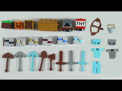 LEGO Minecraft Sets Review: Blocks, Tools, Weapons & Armor - UC6Hns4aMY1JYLz-3XvLvHDw