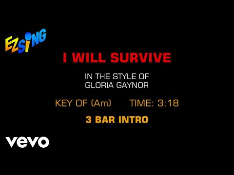 Gloria Gaynor - I Will Survive (Karaoke) - UCQHthJbbEt6osR39NsST13g