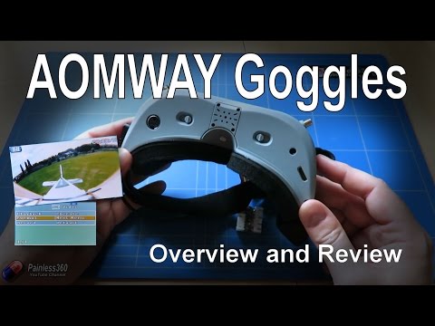 RC Reviews: AOMWAY Commander V1 FPV Goggles (Gearbest.com) - UCp1vASX-fg959vRc1xowqpw