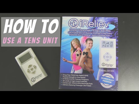 How to Use A TENS or EMS Unit to Relieve Muscle & Joint Pain - UCmTe0LsfEbpkDpgrxKAWbRA