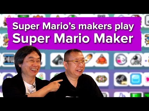 Super Mario's makers play Super Mario Maker - UCciKycgzURdymx-GRSY2_dA