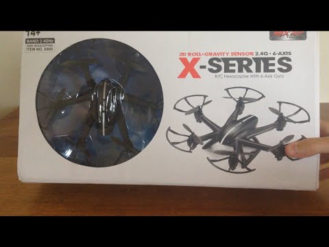 MJX X800 Unboxing - UC2c9N7iDxa-4D-b9T7avd7g