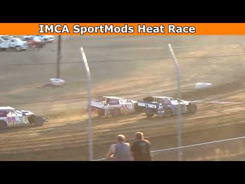 Grays Harbor Raceway, September 24, 2022, IMCA SportMods Heat Race - dirt track racing video image