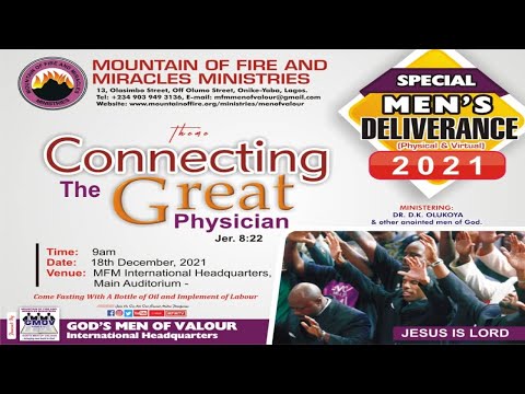 MFM Men's Deliverance 18-12-2021 Ministering Dr D. K. Olukoya